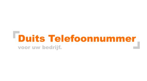 duits telefoonnummer nederland.